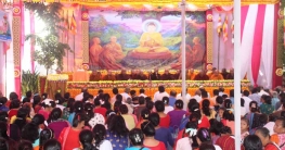 বান্দরবানে বৌদ্ধ বিহারে কঠিন চীবর দানোৎসব উদযাপন