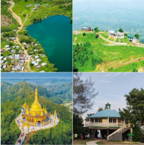 প্রাকৃতিক সৌন্দর্যের লীলাভূমি পাহাড় কন্যা খ্যাত জেলা বান্দরবান