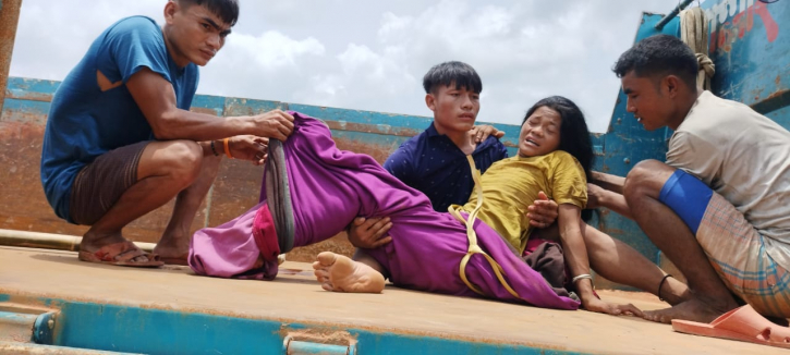 সীমান্তে মাইন বিস্ফোরণে এক নারীর  পা বিচ্ছিন্ন